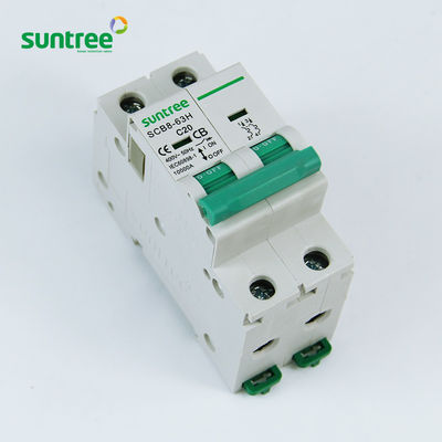 IEC60898 10kA Tender Type C MCB Circuit Breakers With 4 Poles